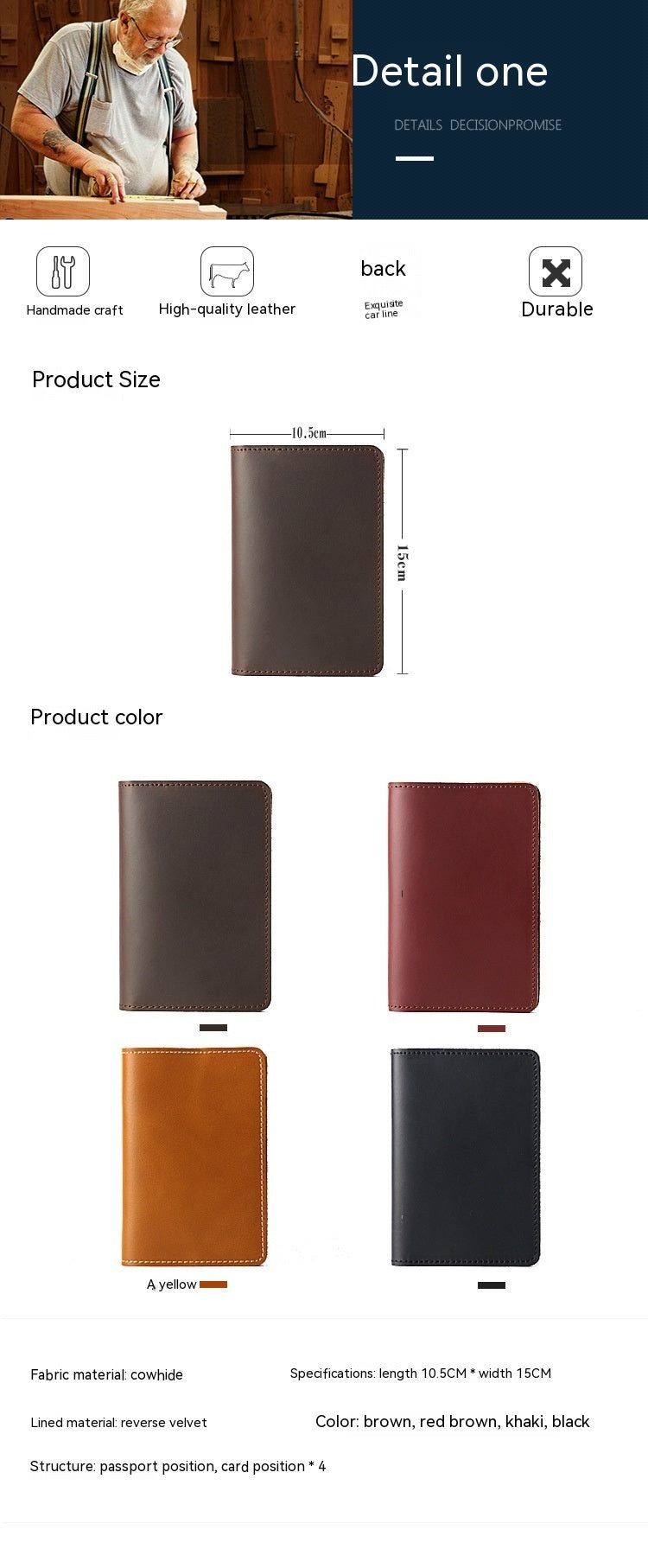 Miroa® Passport Holder