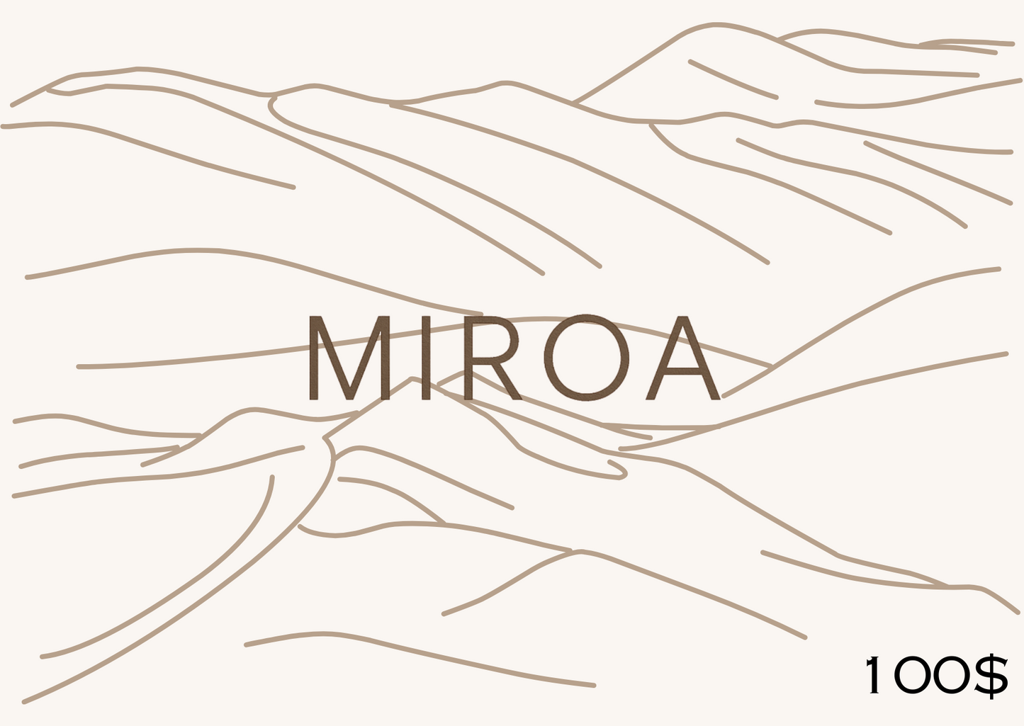 MIROA Gift Card